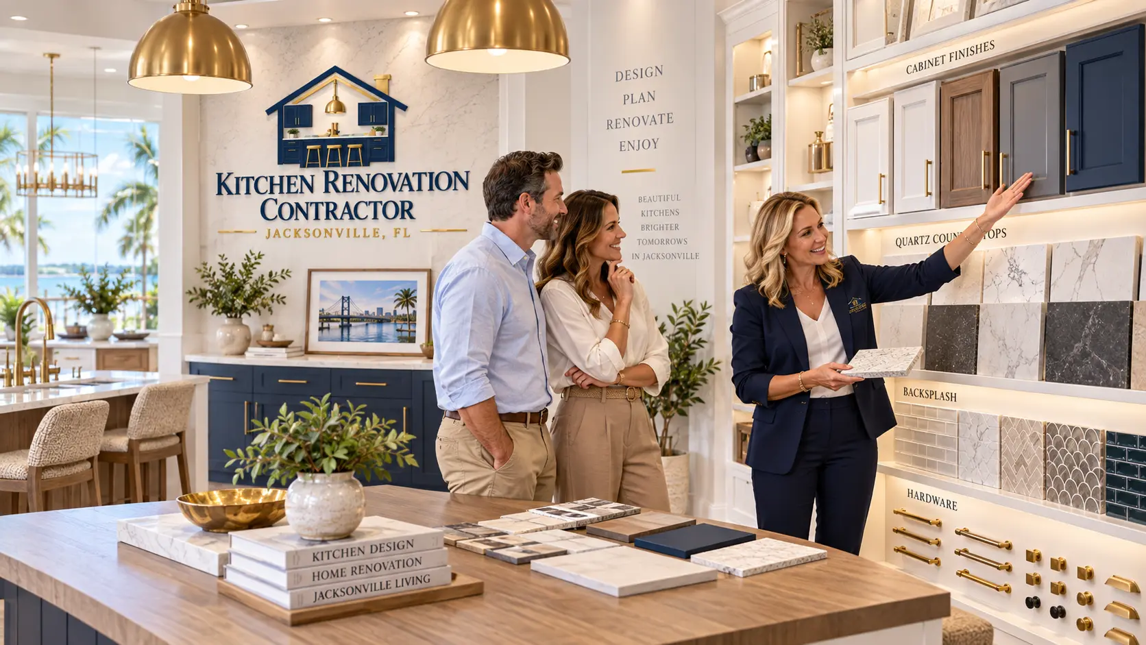 Kitchen renovation planning documents reviewed during a homeowner consultation